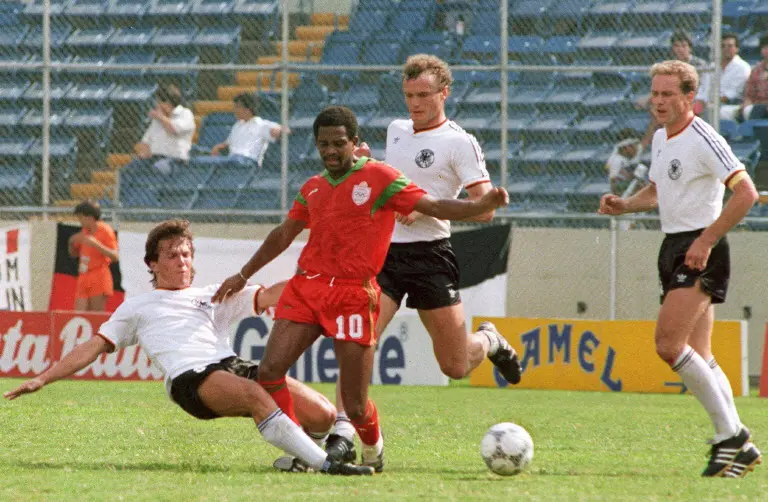 Marruecos vs Alemania en Monterrey, México 1986 | AFP