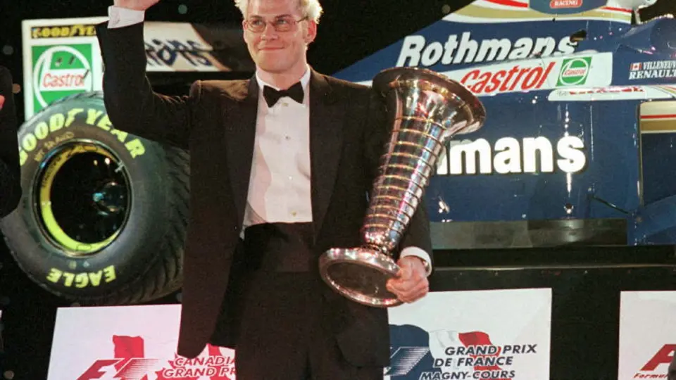 Jacques Villeneuve, en 1997 | AFP