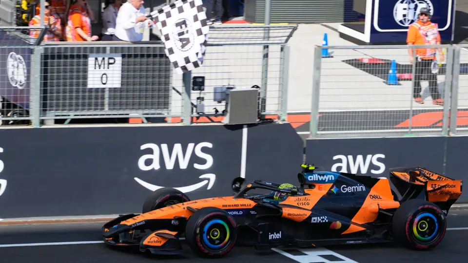 Lando Norris gana el GP de Hungría; primera victoria de la temporada para el vigente campeón