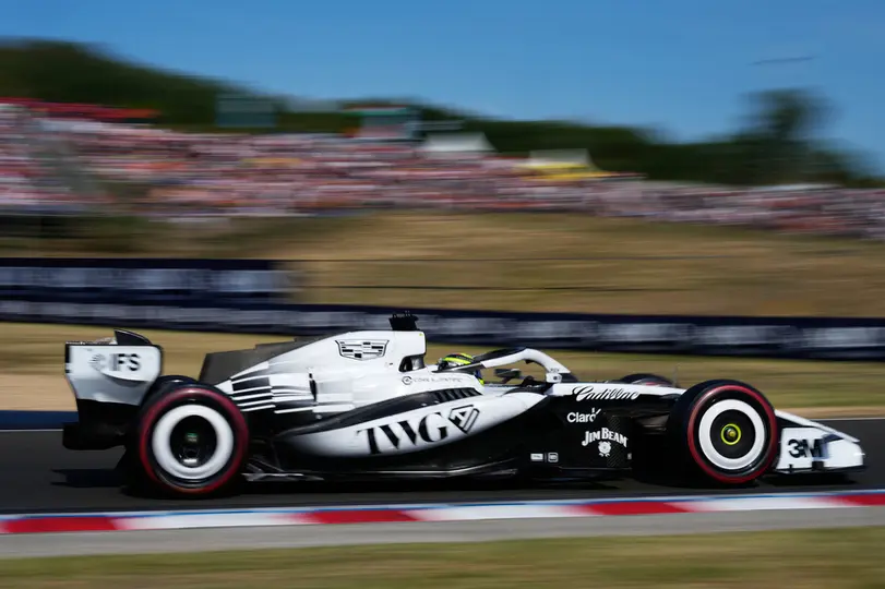Checo Pérez en el GP de Hungría | AP