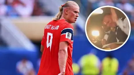 ¡Con sazón nórdico! Erling Haaland lleva el festejo vikingo a la boda de Donnarumma