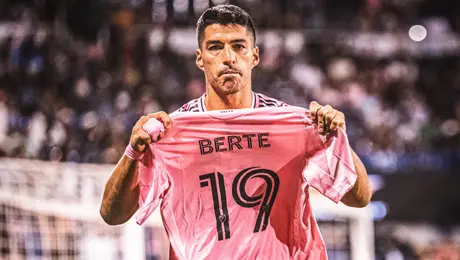 Luis Suárez dedica el gol del triunfo a Germán Berterame tras su escalofriante lesión
