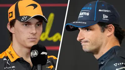 Oscar Piastri explota contra Carlos Sainz; el español solo minimiza lo ocurrido