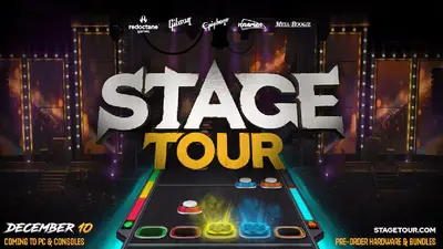 Stage Tour ya tiene fecha: el videojuego musical que quiere superar a Guitar Hero