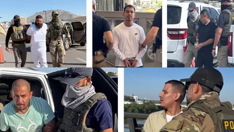 Estados Unidos entrega a México 10 fugitivos; eran buscados por delitos graves