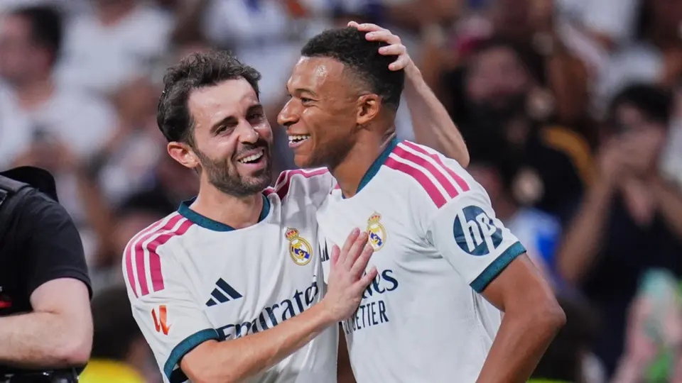 Bernardo Silva y Kylian Mbappé | AP