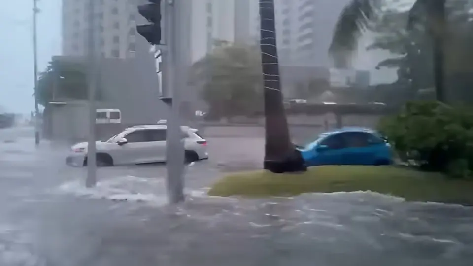 Videos difundidos mostraron la magnitud de las afectaciones provocadas por la lluvia / Especial