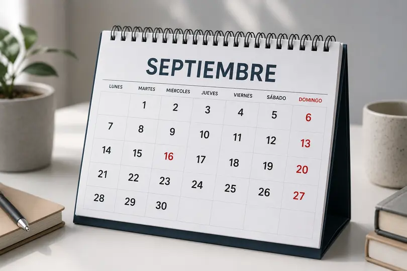 El pago total para quienes laboren el 16 de septiembre puede equivaler a tres salarios diarios./ IA