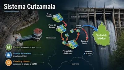 ¿Se acabó la crisis del agua? Cutzamala alcanza su mejor nivel en una década