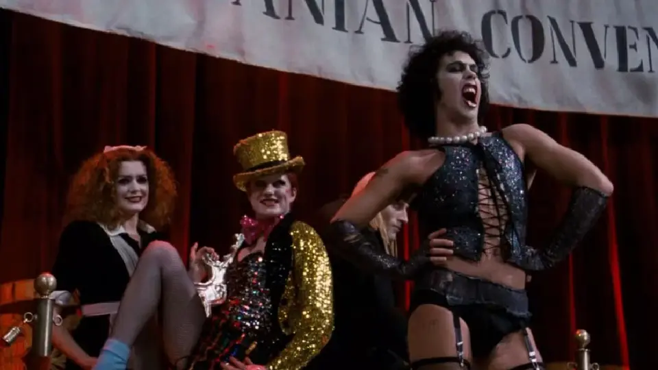The Rocky Horror Picture Show, estrenada en 1975./especial