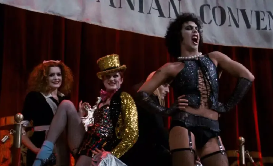 The Rocky Horror Picture Show, estrenada en 1975./especial