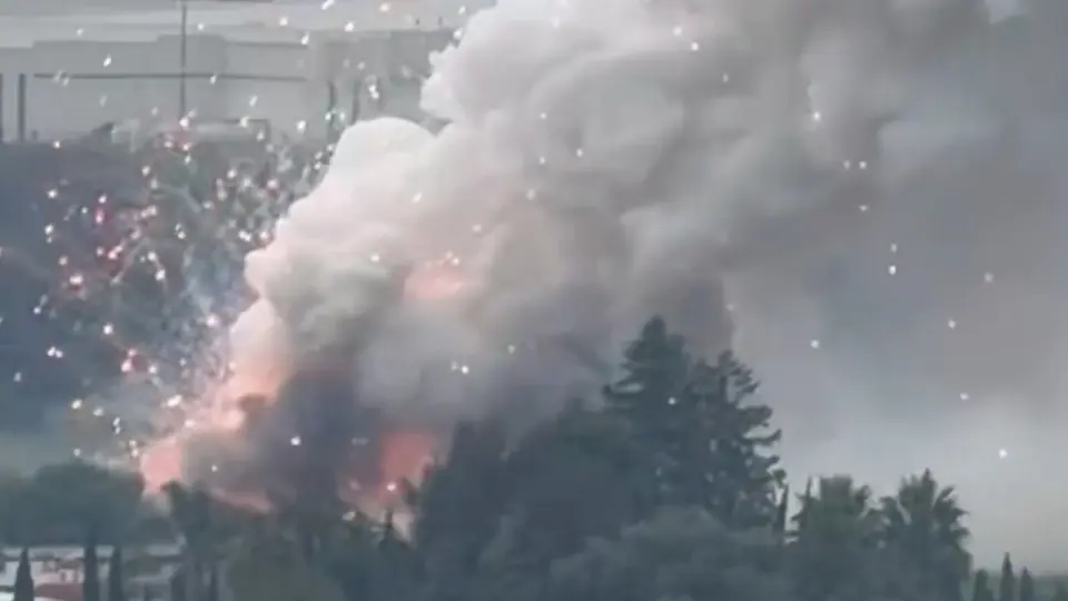 La explosión pudo ser detectada a varios kilómetros a la redonda / Especial