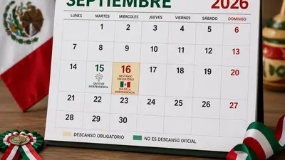 Días festivos de septiembre ¿cuáles son descanso obligatorio y se pagan doble?