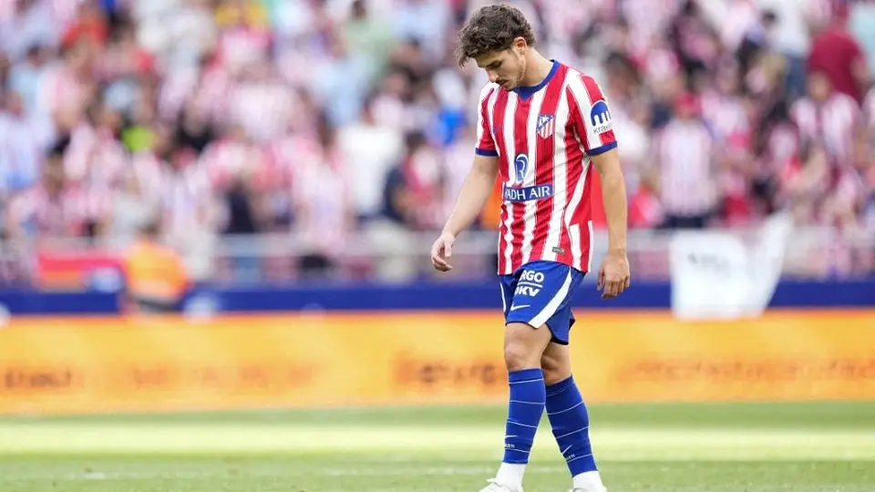 Julián Álvarez en lamento con Atlético de Madrid en el partido contra Villarreal | AFP