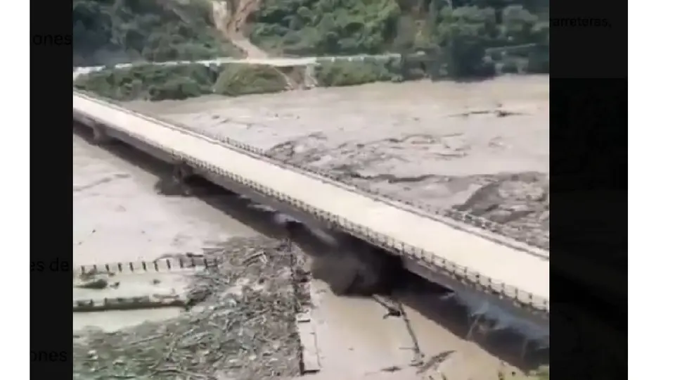 Una riada se caracteriza por el aumento rápido y violento del caudal de un río, arroyo o torrente./ Captura de pantalla