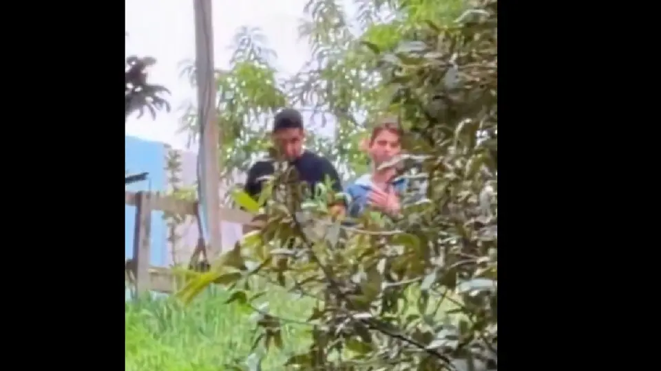 Luis y Ese Pérez fueron los que se acercaron a escuchar los mensajes de la gente / Especial