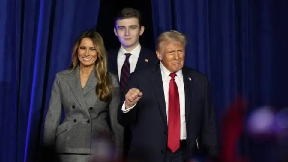 El Servicio Secreto de Estados Unidos confirmó que está al tanto del video dirigido contra el hijo menor de Donald Trump./ AP