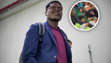 ¡Enorme gesto! Charcopa evita que aficionados de Rayados robe jersey a niño