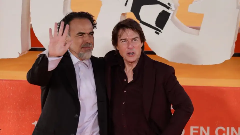 Tom Cruise y Alejandro González Iñárritu se encuentran en México por la premiere de ‘Digger’. / Georgina Sánchez