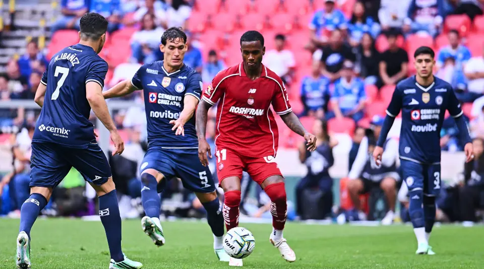 Cruz Azul vs. Toluca en el Estadio Banorte | MEXSPORT