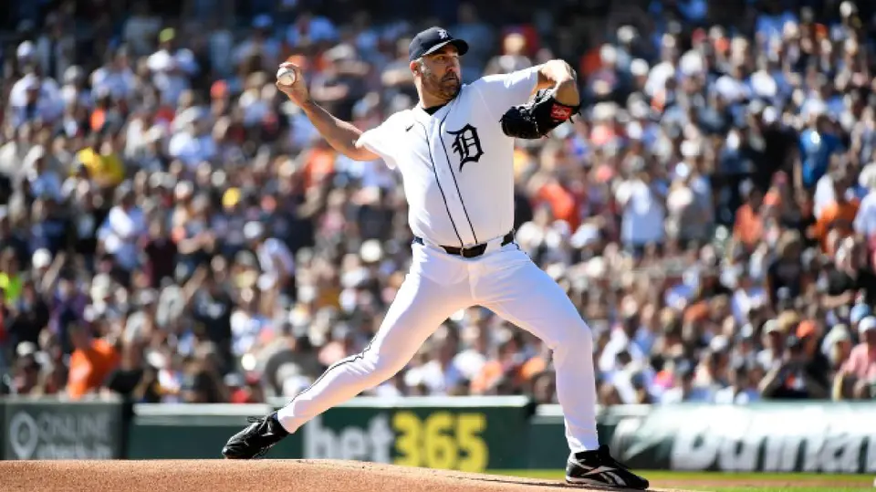 Justin Verlander en su última apertura con Detroit Tigers | AP