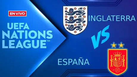 Inglaterra vs España EN VIVO UEFA Nations League Fase de Grupos | ¡el campeón se lleva los tres puntos!