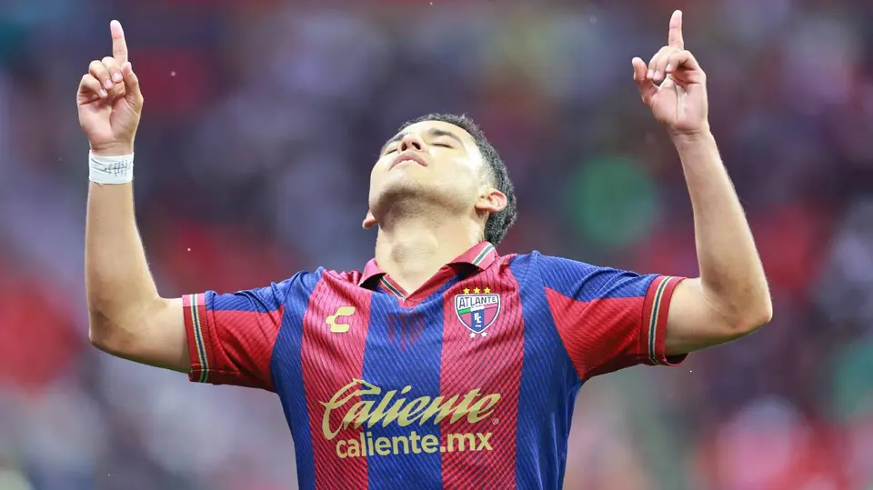 Luis Calzadilla tras anotar con Atlante | MEXSPORT
