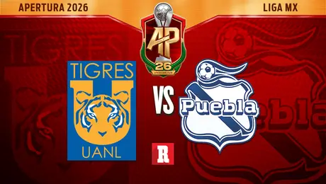 Dónde ver Tigres vs Puebla: canales y hora del partido de Liga MX del Apertura 2026