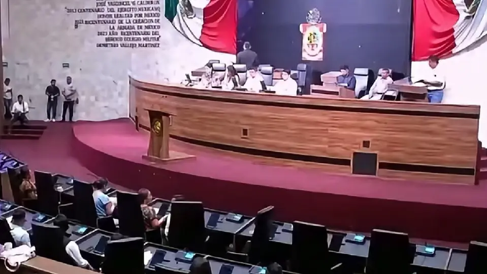 El Congreso de Oaxaca voto a favor de la desaparición de poderes en Juchitán / Especial