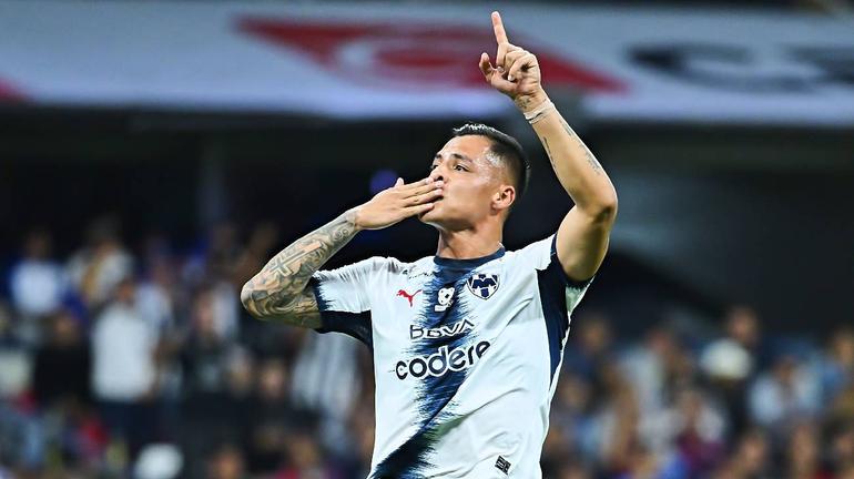 Roberto de la Rosa tras anotar con Monterrey | MEXSPORT