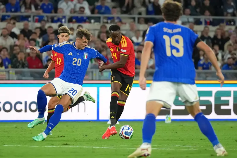 Italia vs Bélgica l AP