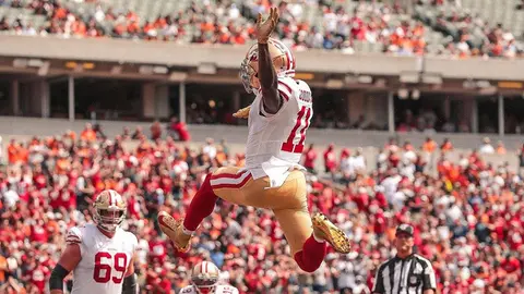 49ers aplastó a Bengals y mantiene el invicto en la temporada de la NFL