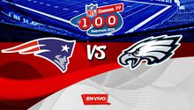 New England Patriots vs Philadelphia Eagles NFL en vivo y en directo Semana 11