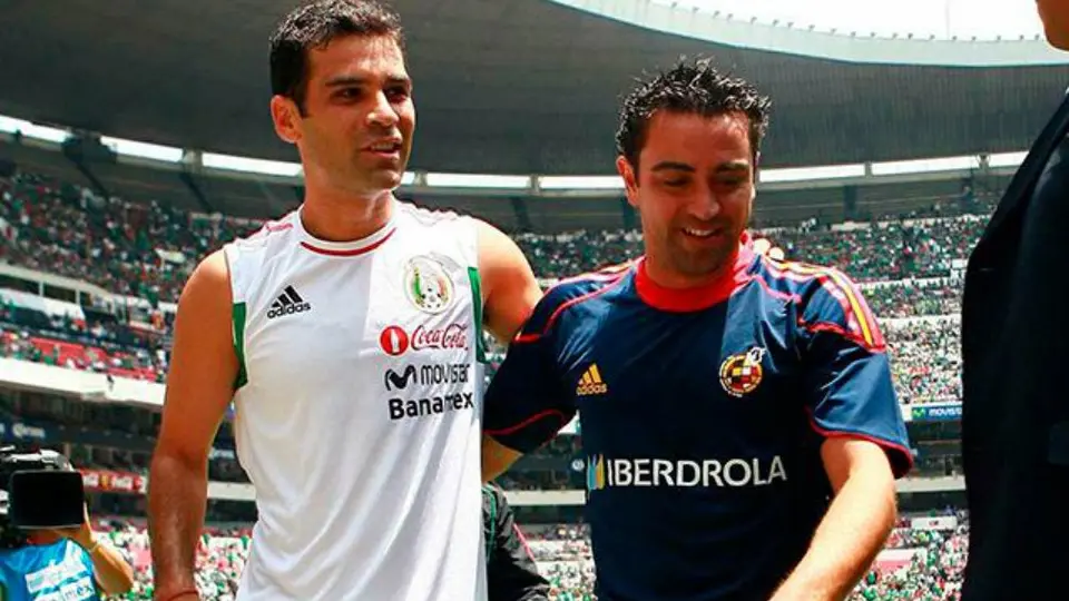 Rafa Márquez envió emotivo mensaje a su excompañero del Barça, Xavi Hernández