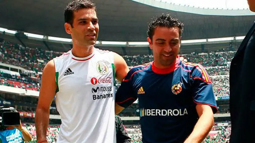 Rafa Márquez envió emotivo mensaje a su excompañero del Barça, Xavi Hernández
