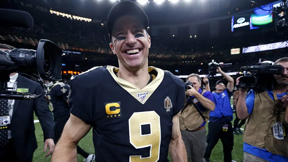 Drew Brees en un juego con los New Orleans Saints | AP