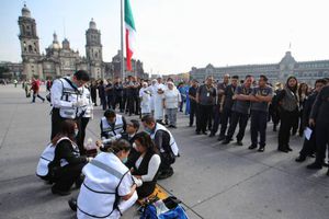 México realizó macrosimulacro en conmemoración de los sismos de 1985 y 2017