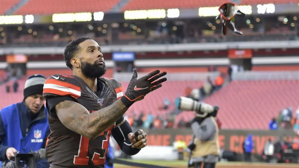 Odell Beckham Jr dejó en el aire su continuidad con Cleveland