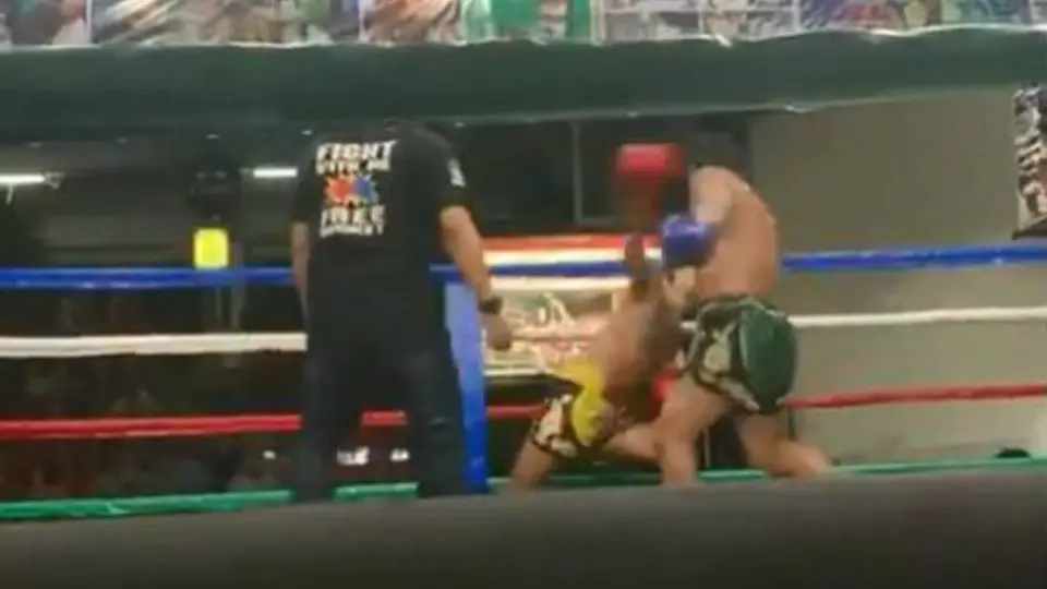 VIDEO: Brutal nocaut en Tailandia se hizo viral
