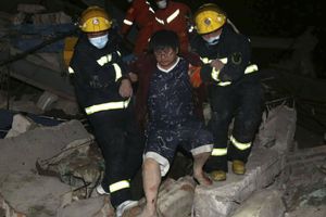 Hotel con pacientes de coronavirus se derrumbó en China