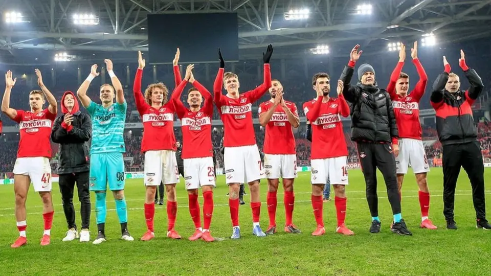 Spartak Moscú redujo 40 por ciento del sueldo a sus futbolistas por coronavirus