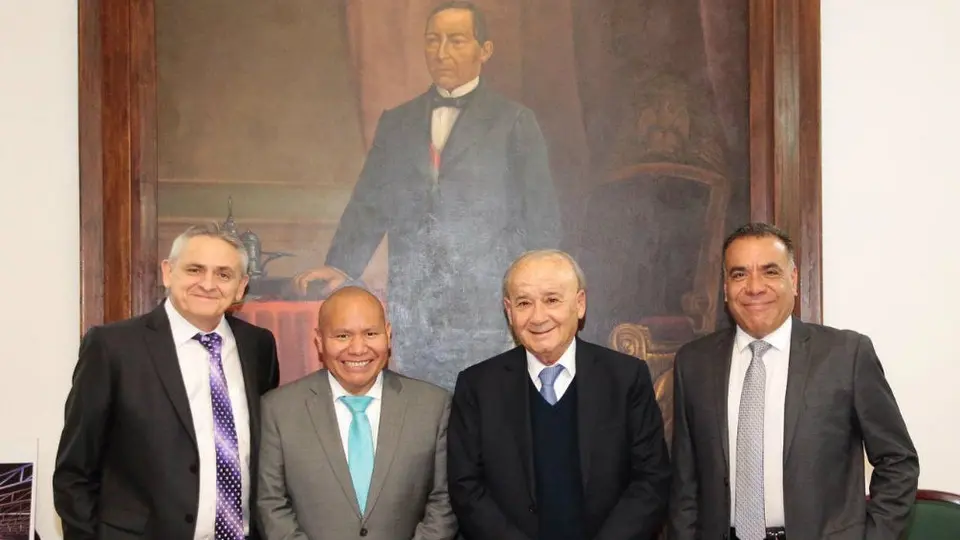 Billy Álvarez, en Tlalnepantla para hablar sobre futuras inversiones