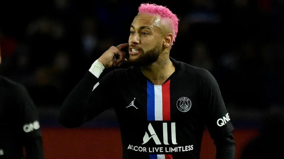 Neymar 'trolleó' a Andy Delort, exjugador de Tigres que intentó burlarse de su cabello rosado