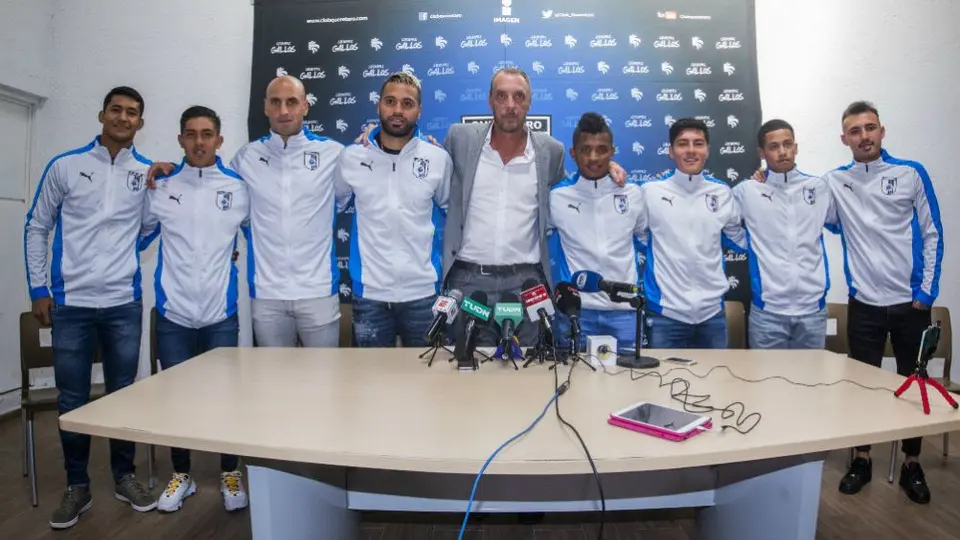 Querétaro presentó a sus ocho refuerzos para el Clausura 2020