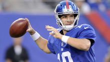 Eli Manning será titular de Giants para juego contra Eagles