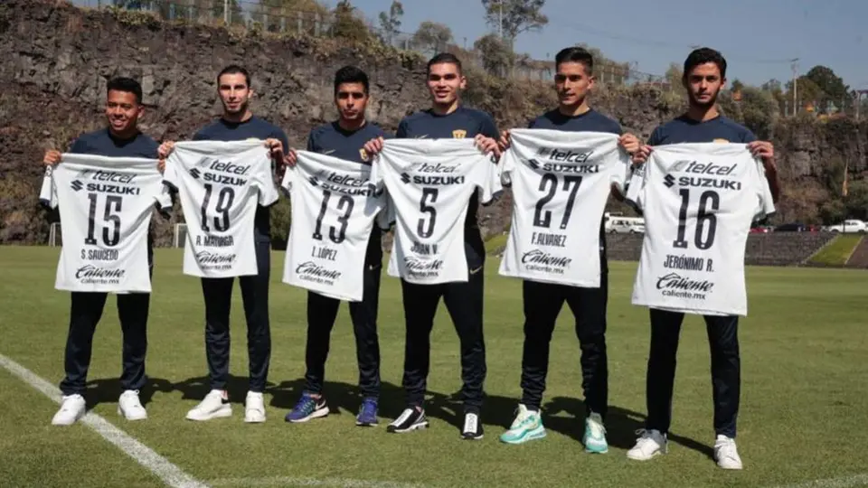 Pumas presentó a sus seis refuerzos para el Clausura 2020