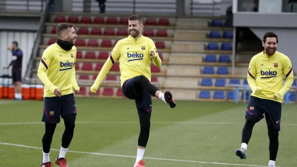 Jordi Alba recibió el alta médica y entró en la convocatoria de Barcelona