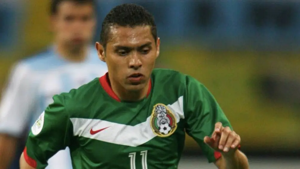 Ramón Morales en el juego ante Argentina del 2006 | MEXSPORT