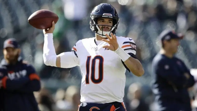 NFL: Mitchell Trubisky, motivado por competir con Foles en Bears
