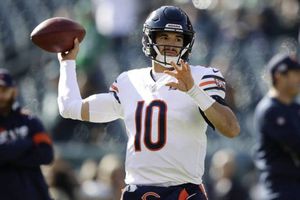 NFL: Mitchell Trubisky, motivado por competir con Foles en Bears